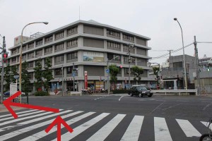 ⑪目黒通り　郵便局