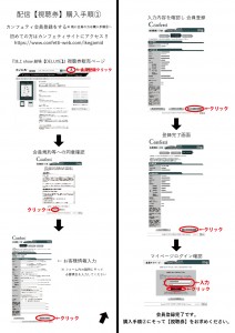 配信【視聴券】購入手順（WEB）②